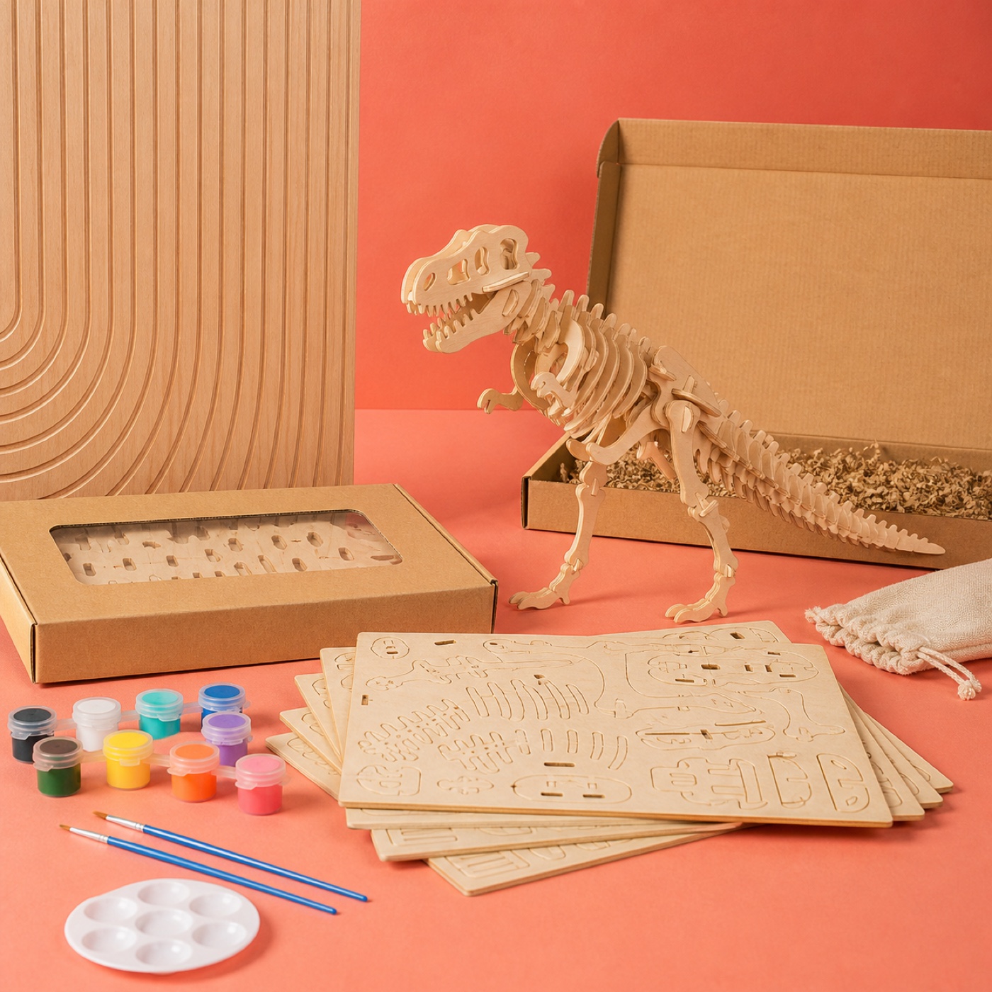 Paint & build kits representative product presentation